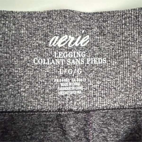 Aerie Women's Ombre Ankle Leggings Size‎ L Gray to Purple Gradient - Image 7