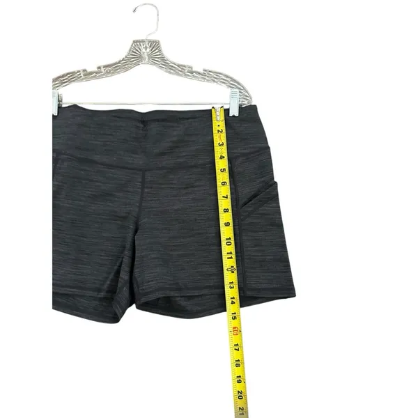 Kuhl Biker Shorts Womens Small Athletic Stretch Heather Gray Workout Size Large - Image 4