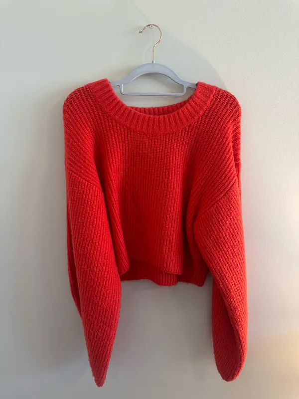 Urban Outfitters Red Sweater - Image 2