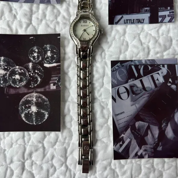 TWO‎ TONE ARMITRON DIAMOND NOW WATCH - Image 5