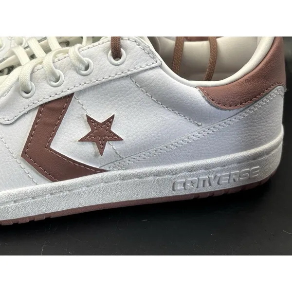 Converse CONS Mens Shoes Sz 7.5 White Saddle Fastbreak Pro Ox Leather A11095C - Image 3