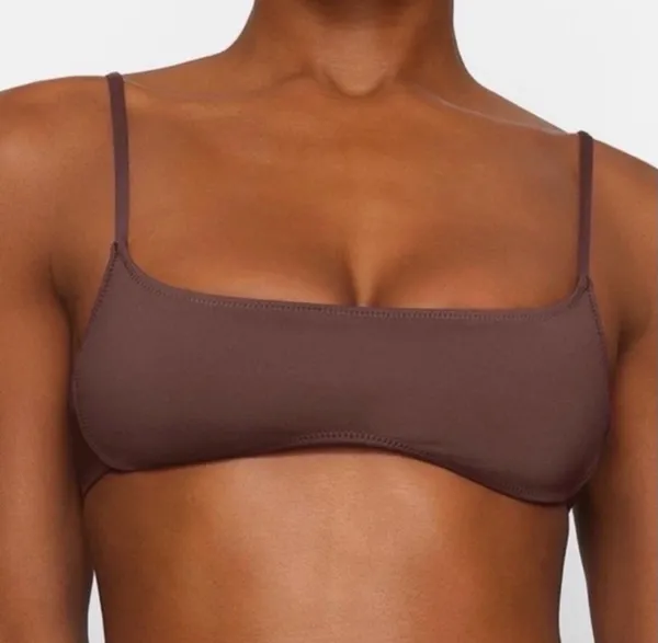 SKIMS Micro Scoop Bikini Top - Image 2