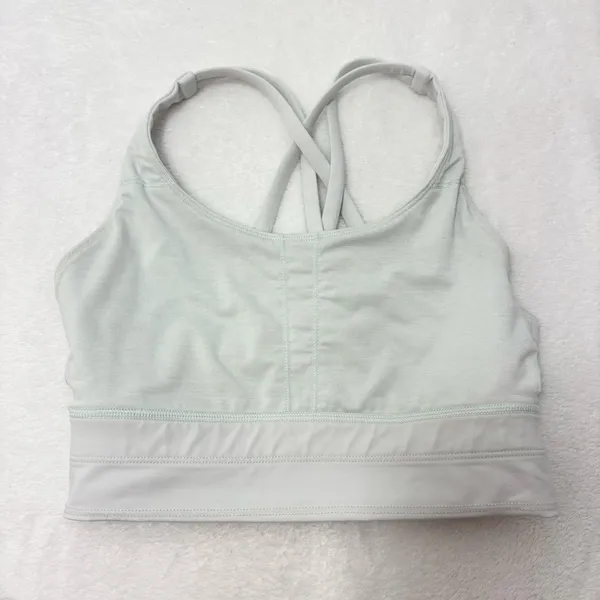 Lululemon Strappy Back Crop‎ Sports Bra Top Yoga Size 4 - Image 8