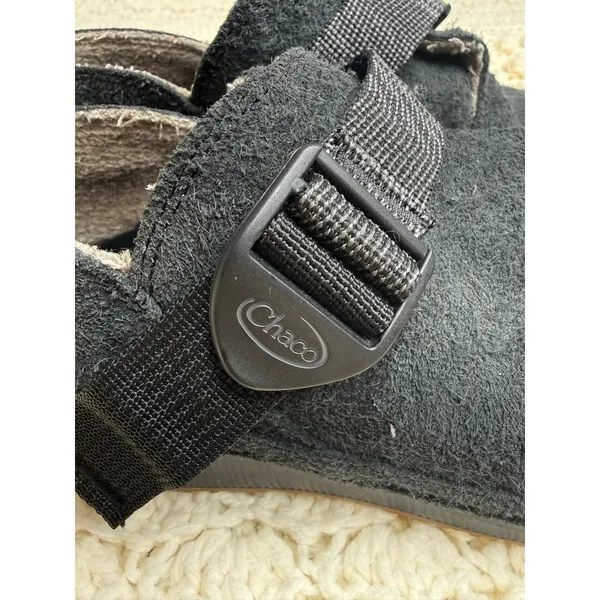 NEW CHACO Women's 7 Paonia Clogs Wool Slip On Hiking Shoe Charcoal Gray - Image 6
