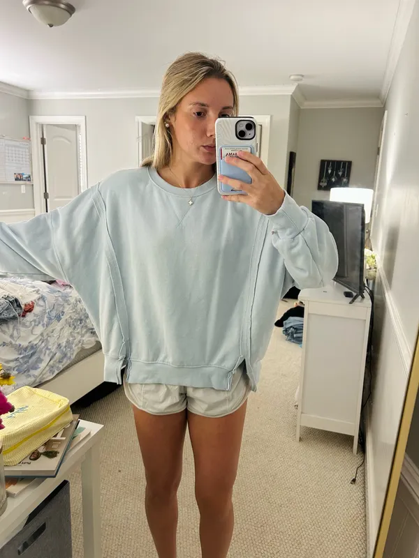 Blue sweatshirt Size L - Image 2
