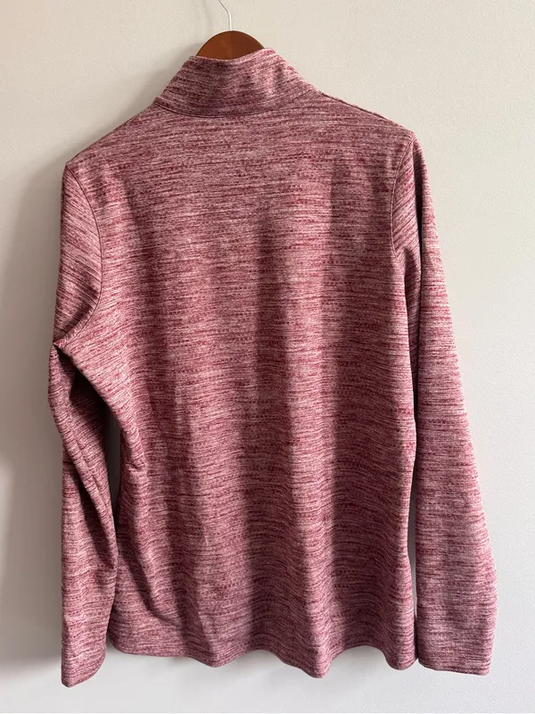 Nike Virginia Tech Hokies Dri-FIT Quarter Zip Pullover Maroon XXL - Image 4