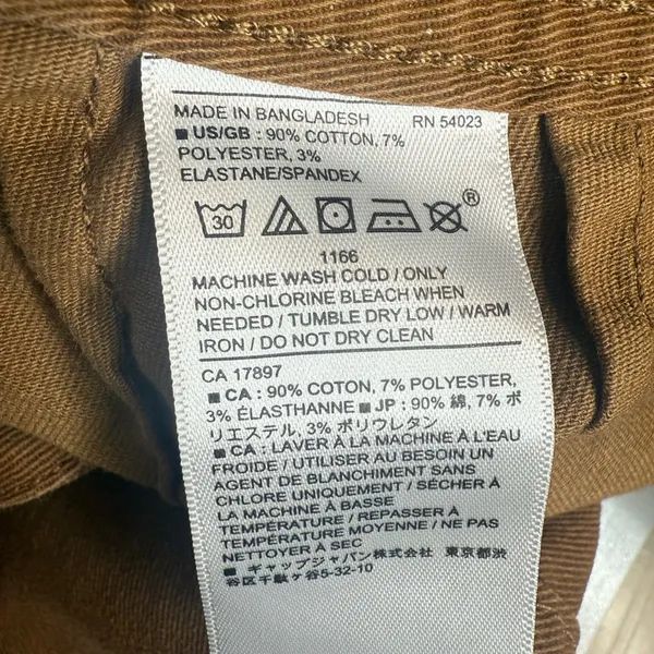Banana Republic High-Rise Cargo Pant in Camel W1126 Sz 10 - Image 8