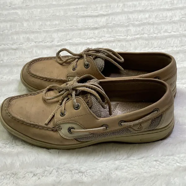 Sperry Top-Sider Women's Bluefish 2 Eye‎ Boat Shoes Leather Sz 7 9276619 - Image 4