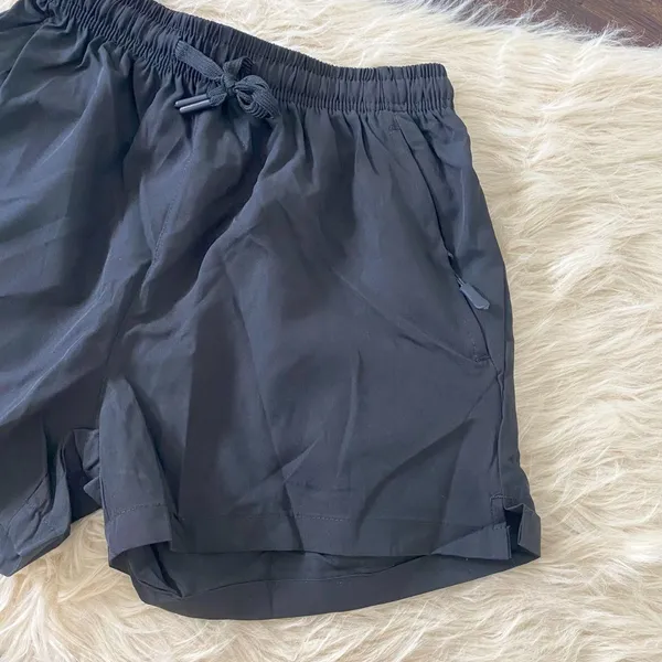 Source Unknown New Black Fashion Running Workout Shorts S - Image 3