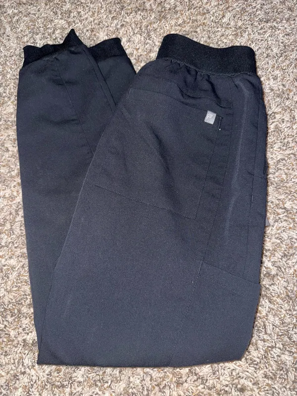 Black Fabletics Scrub Joggers - Image 5