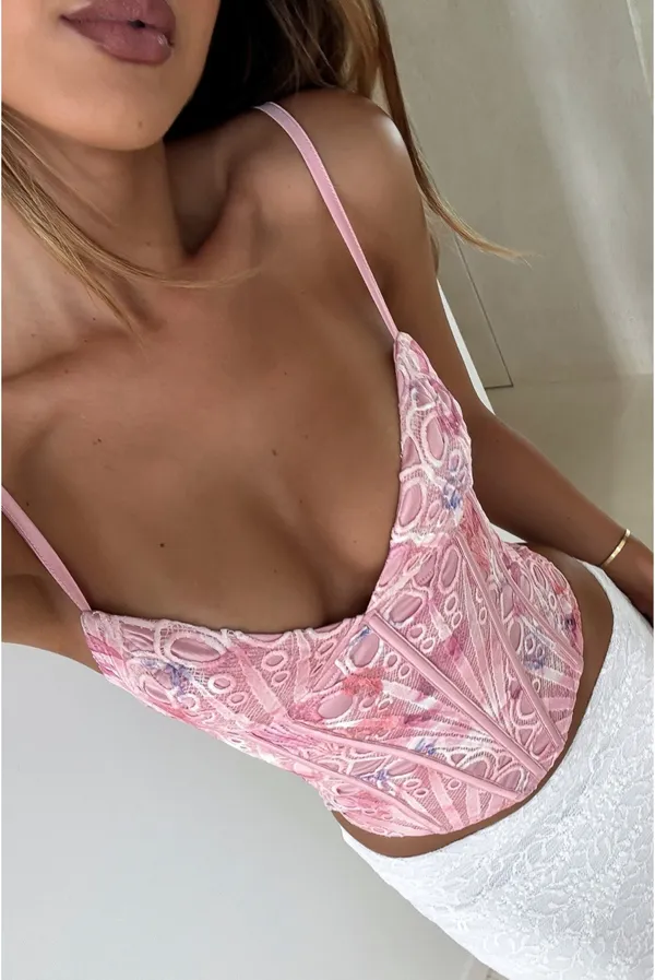 White Fox Corset Boutique Top - Image 3