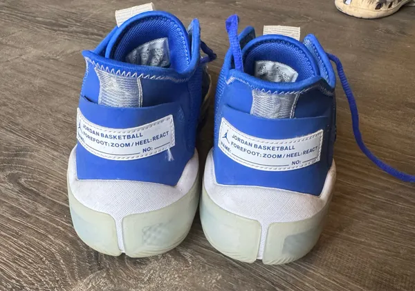 Nike Jordan React Elevation TB Hyper Royal Shoes - Image 5