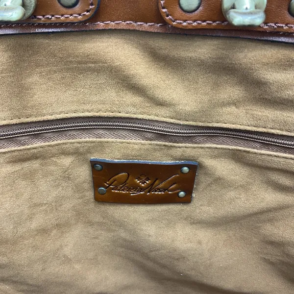 New Patricia Nash Benvenuto Large Leather Tote Bag Cognac 15 Year Anniversary - Image 11