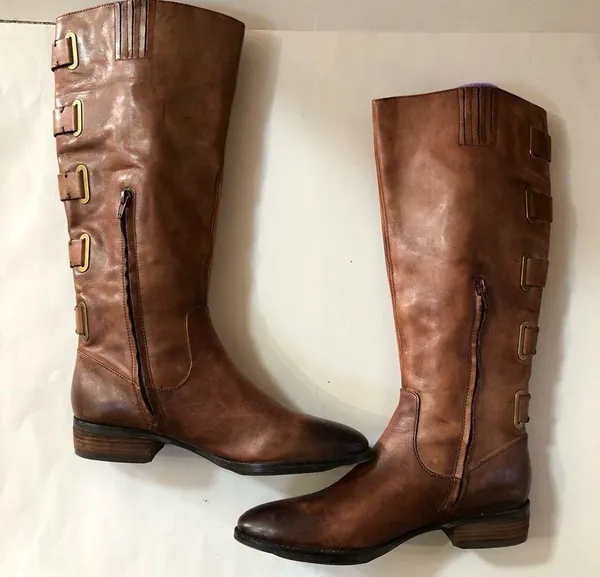 Arturo Chiang At-Emery Leather Boots - Image 3