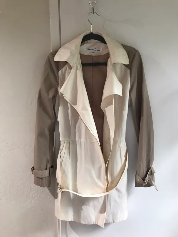 Kenneth Cole Belted Trench Jacket - Image 3