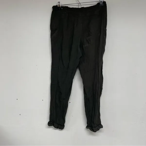 Wilfred Free Aritzia Grey Casual Pull On Jogger Style Pants Womens XS Tie Waist - Image 6