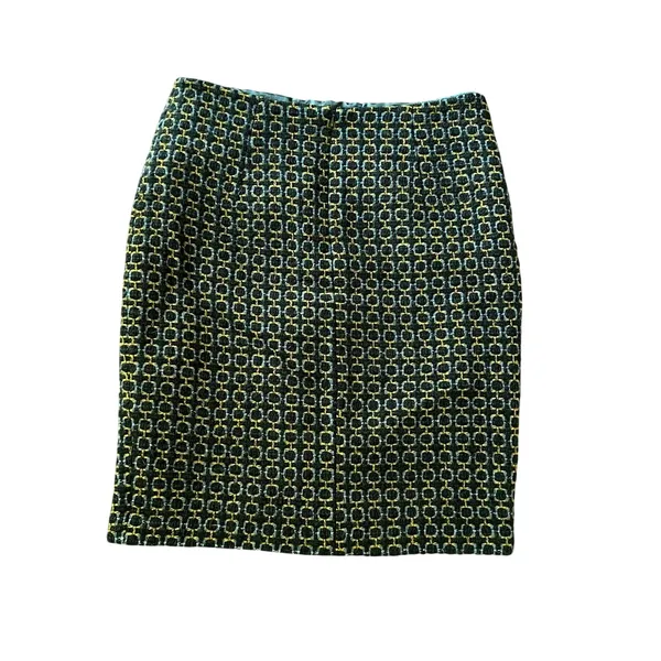 Vintage Beth Bowley Pencil Skirt Sz‎ 6 Tweed Wool Blend - Image 2