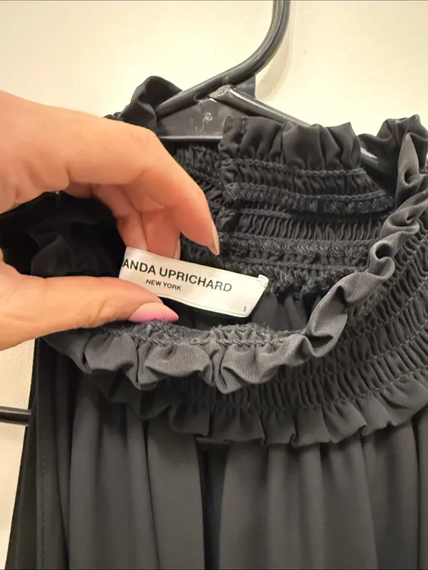 Amanda Uprichard Kimmie Black dress - Image 3