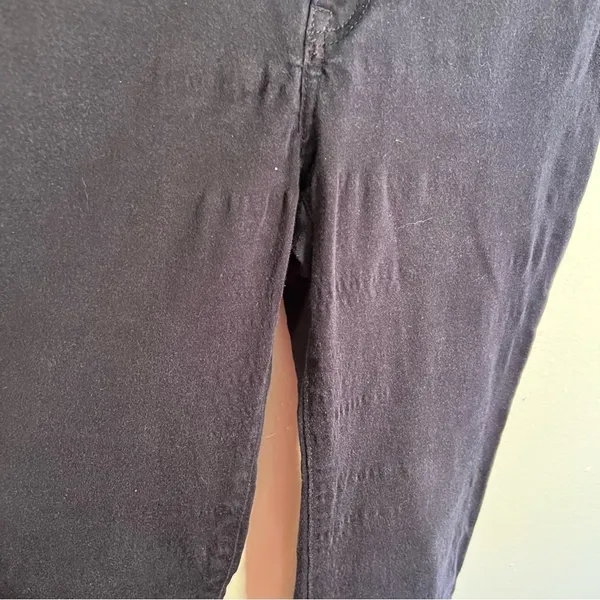 L.O.G.G. H&M Women's‎ Size 6 Skinny Chino Pant Navy Blue Stretch Cotton - Image 3