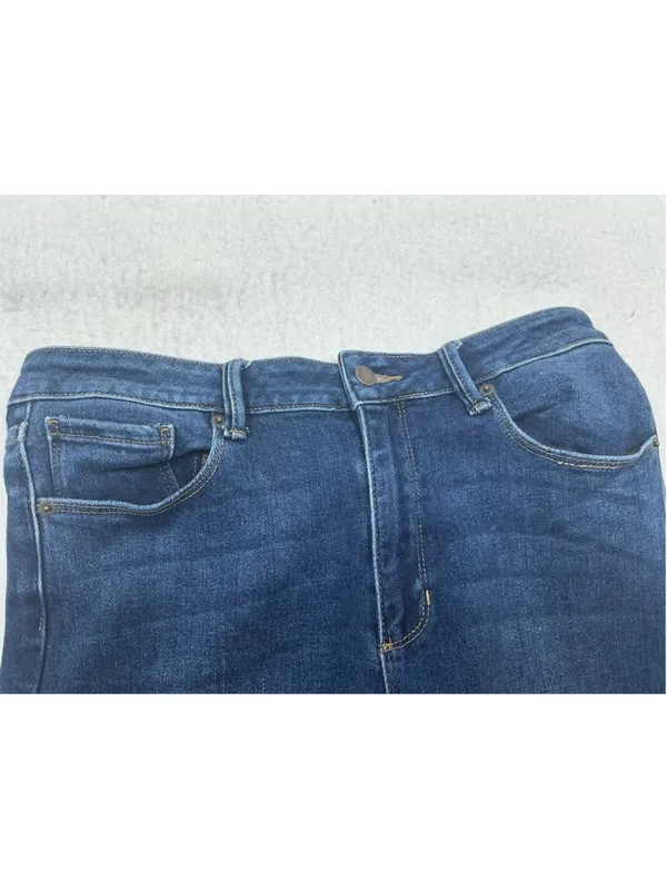 JUSTUSA Women’s Bootcut Blue Denim Jeans Medium Wash Stretch size 29/8 - Image 3