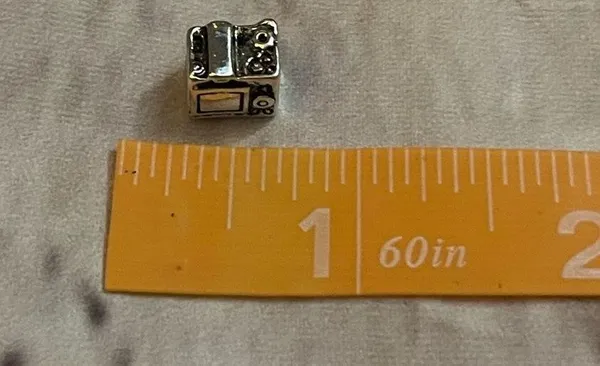 NIB slide digital camera charm Black - Image 2