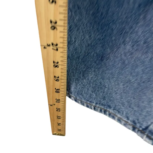 Pacsun Women's Size 26 Baggy Boyfriend Peace Sign High Rise Straight Jeans‎ - Image 12