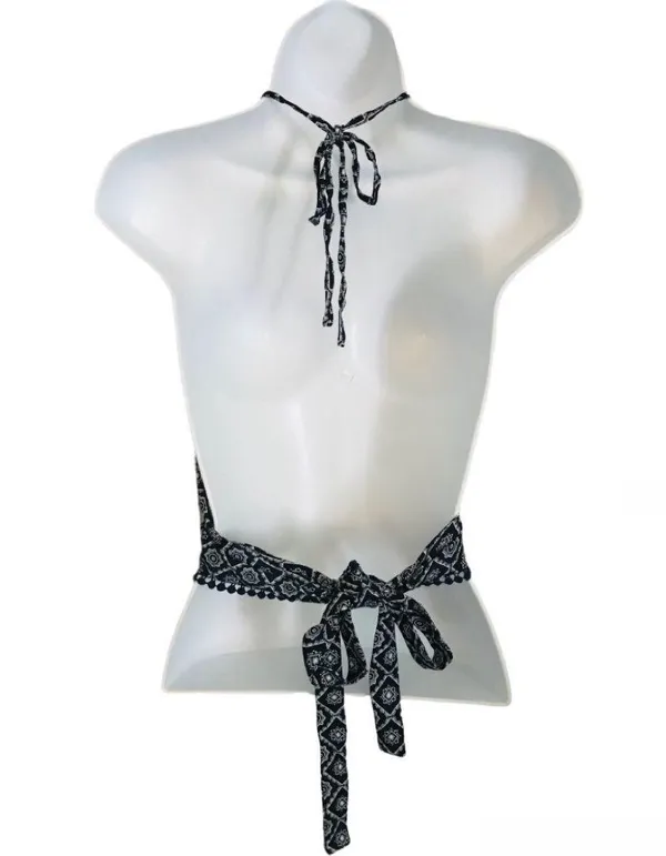 Charlotte Russe Bora Bora Day Terno Tie Backless Halter Top Size S NWT - Image 5