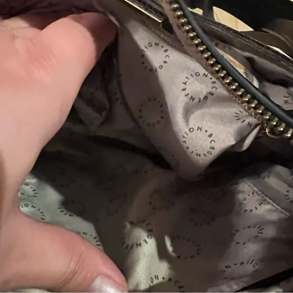 BCBGeneration Black Shoulder Bag Purse - Image 3