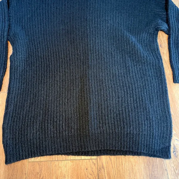 Ralph Lauren Denim &‎ Supply Black Knit Wool Alpaca Mohair Sweater Womens Large - Image 7