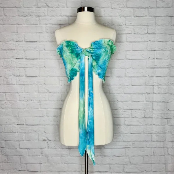 Tie Dye Convertible Top Multiple Size XS - Image 2