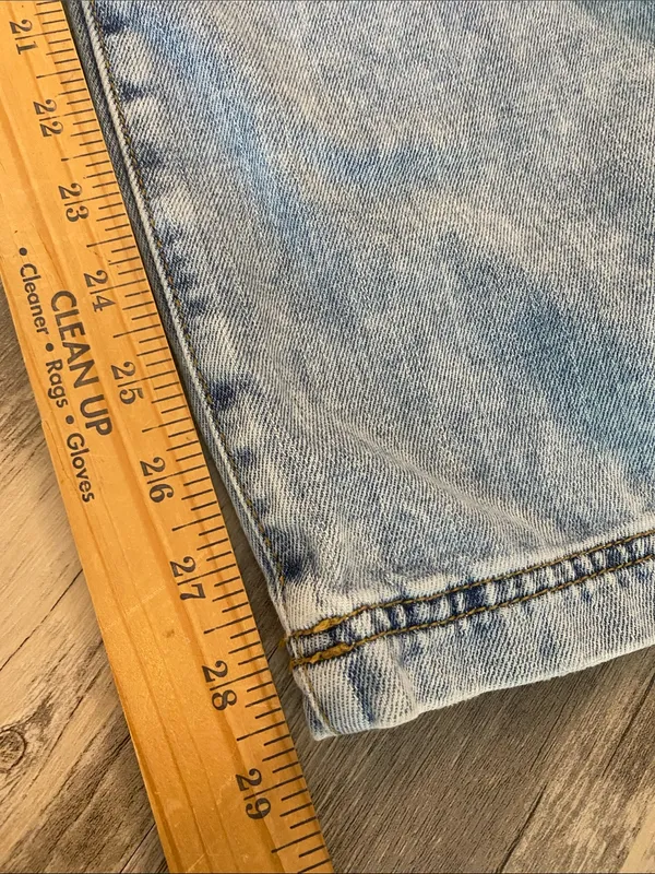 Aerie Cargo Denim Utility Overalls Dungarees Blue Size XL - Image 4
