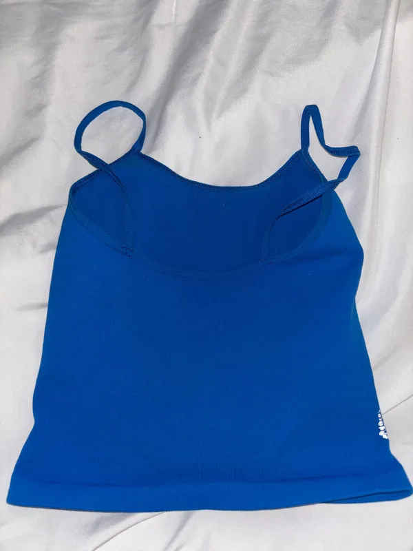 Blue Free People Tank Top - Image 4