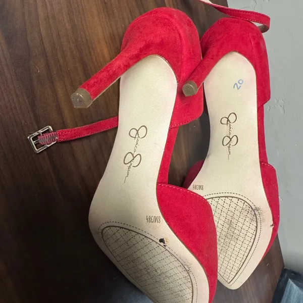 Jessica Simpson Red Women's Heels - Image 6