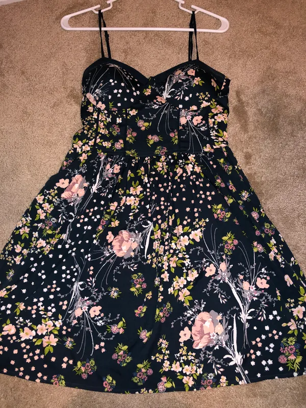 Floral Dress Multi Size L - Image 2