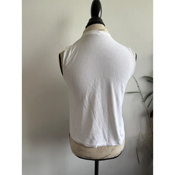 Lululemon White Sleeveless Top‎ Athletic Tank Athleisure Lightweight Women's - Image 2