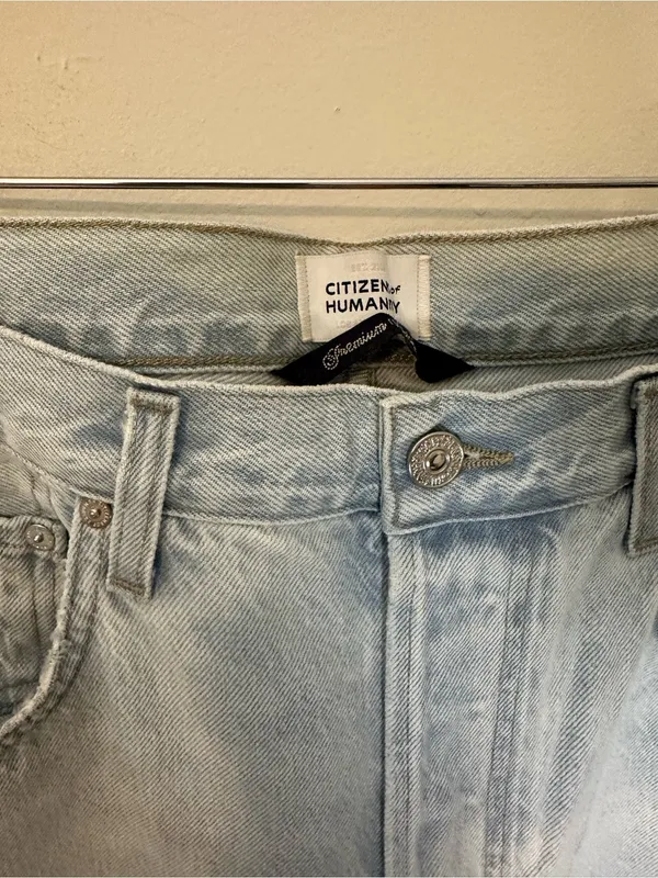 NWOT Citizens of Humanity Ayla wide leg jeans 29 - Image 3