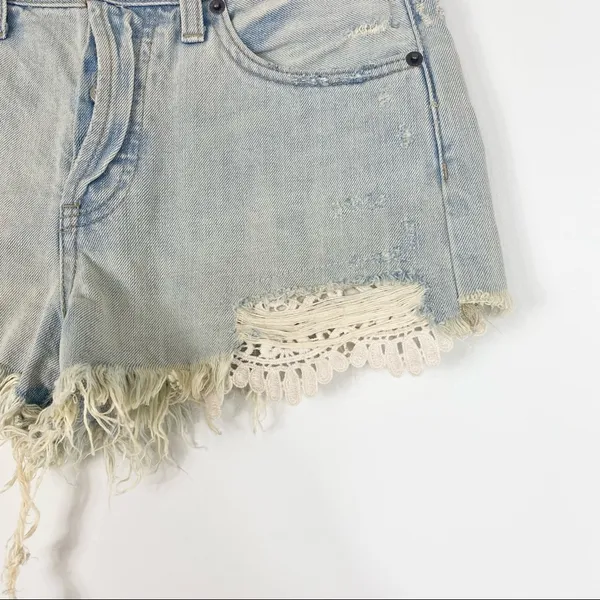 We The Free Daisy Chain Lace Shorts - Image 5