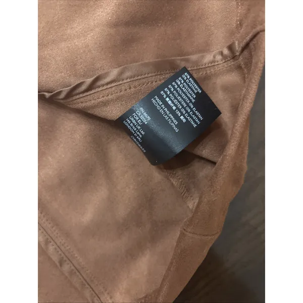 Anthropologie NEW NWT Lauren Sueded Wrap Midi Skirt Brown Size M - Image 9