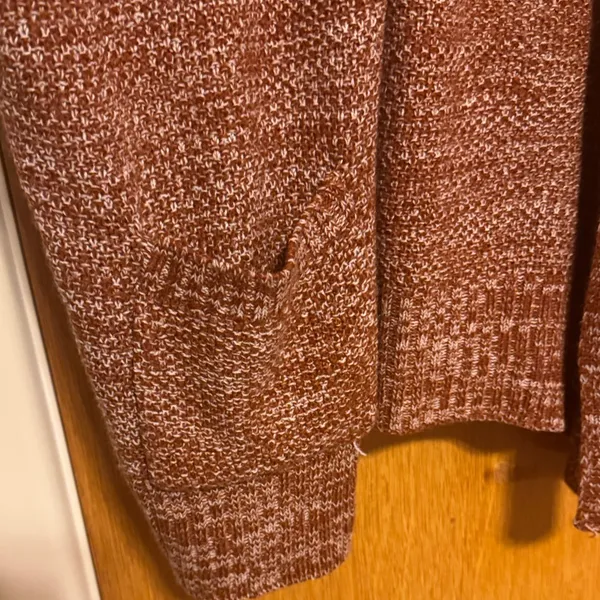 Blu Pepper Marled Brown Cardigan - Image 4