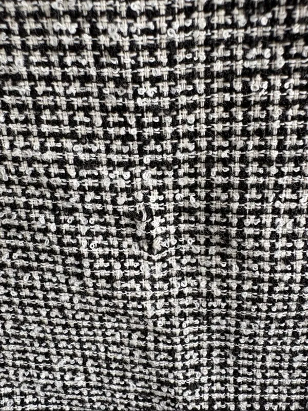 Alice + Olivia Open Front Tweed Cropped Blazer Size - Image 7