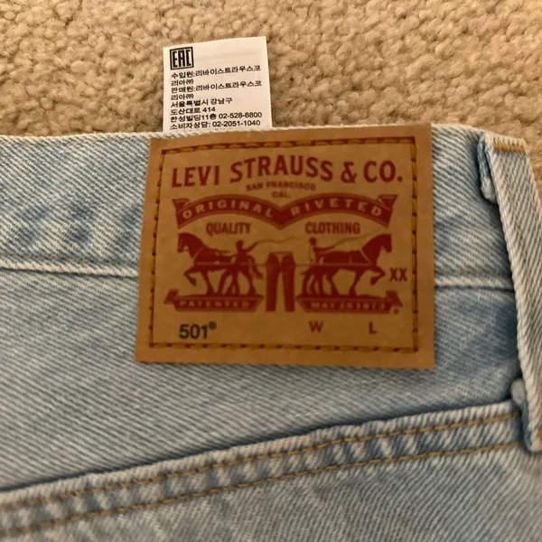 Levi’s Shorts 501 Denim High-Rise - Image 3
