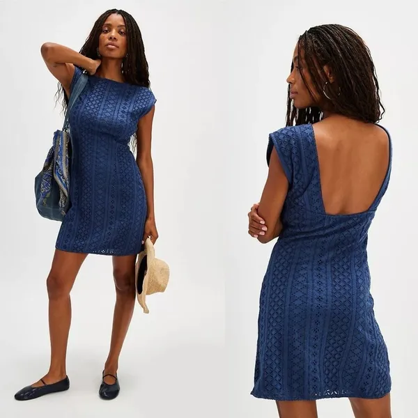 Free People Remember Me Mini Dress‎ XS NWOT - Image 2