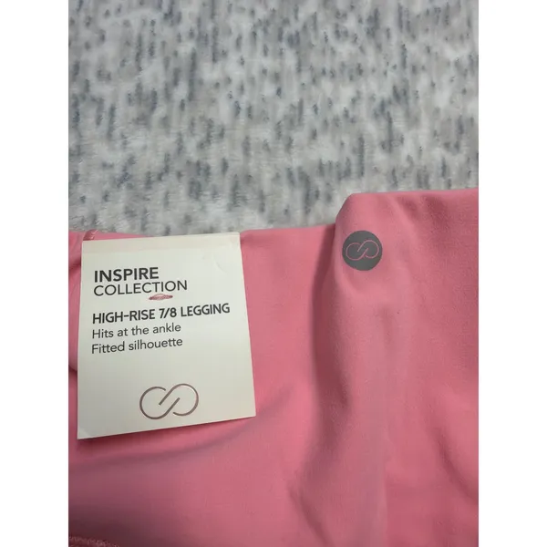 Calia Inspire High-Rise 7/8‎ Legging Bubbly Pink XS WAX14202 NEW - Image 3