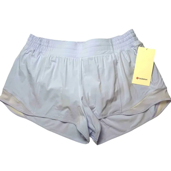 Lululemon Hotty Hot High-Rise Lined Short 2.5" Serene Blue - Image 3