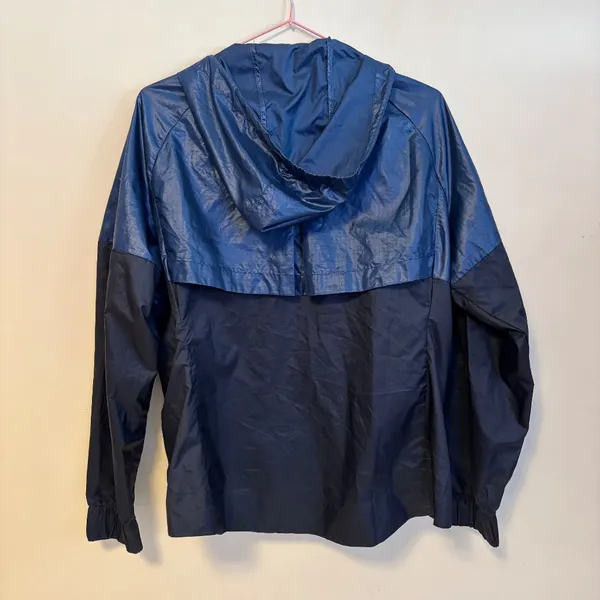 Nike Sportswear Windrunner Full Zip Windbreaker Rain Coat Jacket Blue Womens M - Image 3