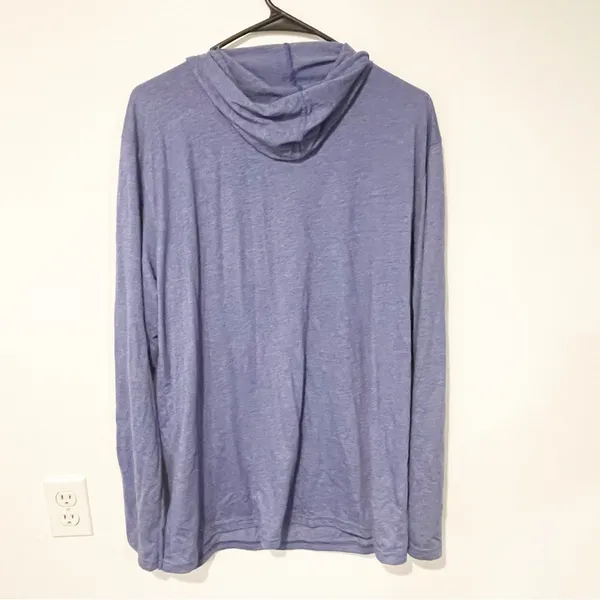 ALF A*sholes Live Forever Size XL Blue Hooded Pullover Lightweight Top‎ - Image 4
