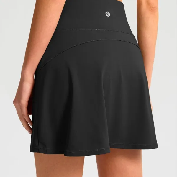 NWT Black‎ SANTINY 16” Golf Skort for Women – XS - Image 2