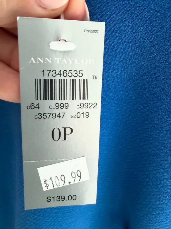 Ann Taylor Petite Side Zip Long Sleeve Dress - Image 6