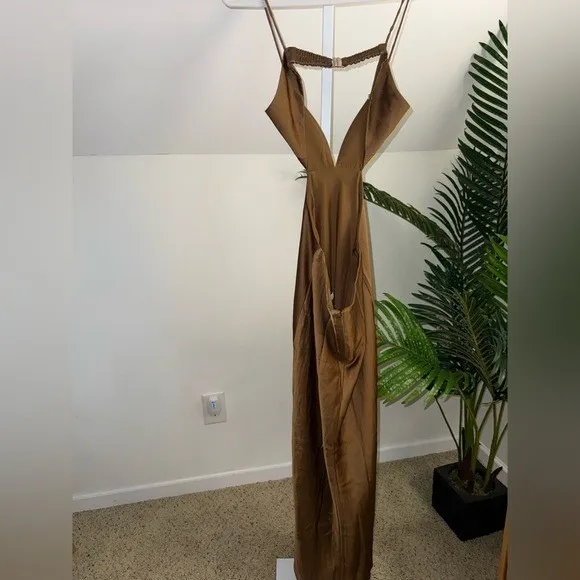 Significant Other‎ Jacy Dress in dark gold US 6 - Image 5