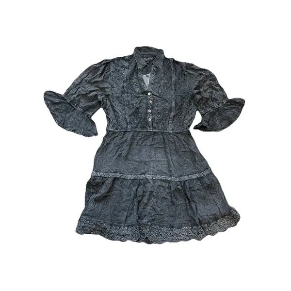 Young Threads Dress Size XL Embroidered Bohemian Festival Hippie Boho - Image 9
